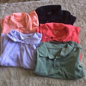 Lot of 5 preowned Boys polos